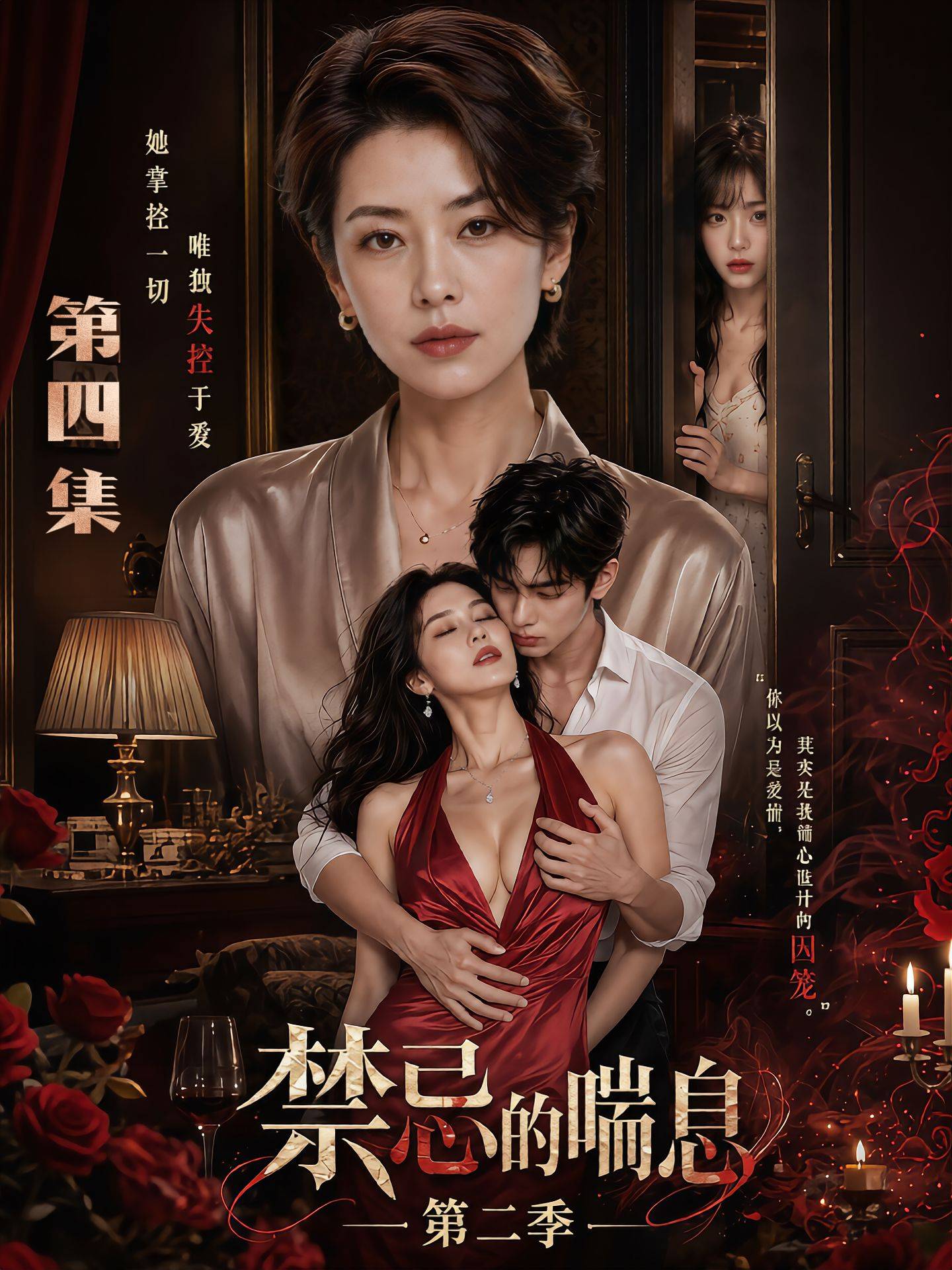 禁忌的喘息第二季【AI色情短剧】海报