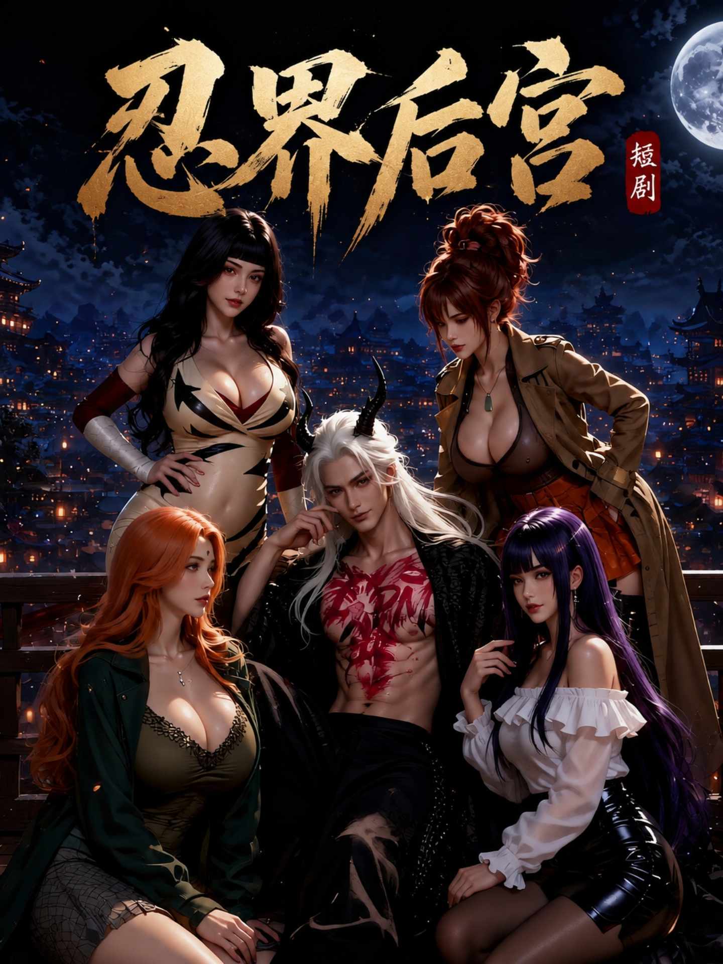 忍界后宫2海报